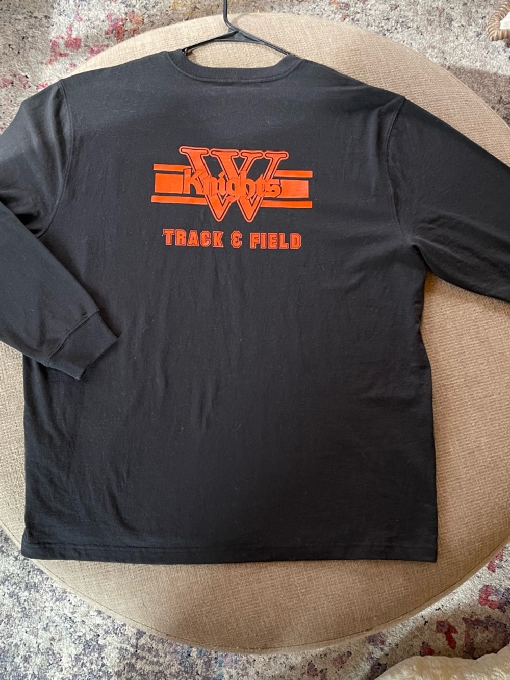 Wartburg Track & Field Carhartt Men's Long Sleeve Pocket Tee - Black